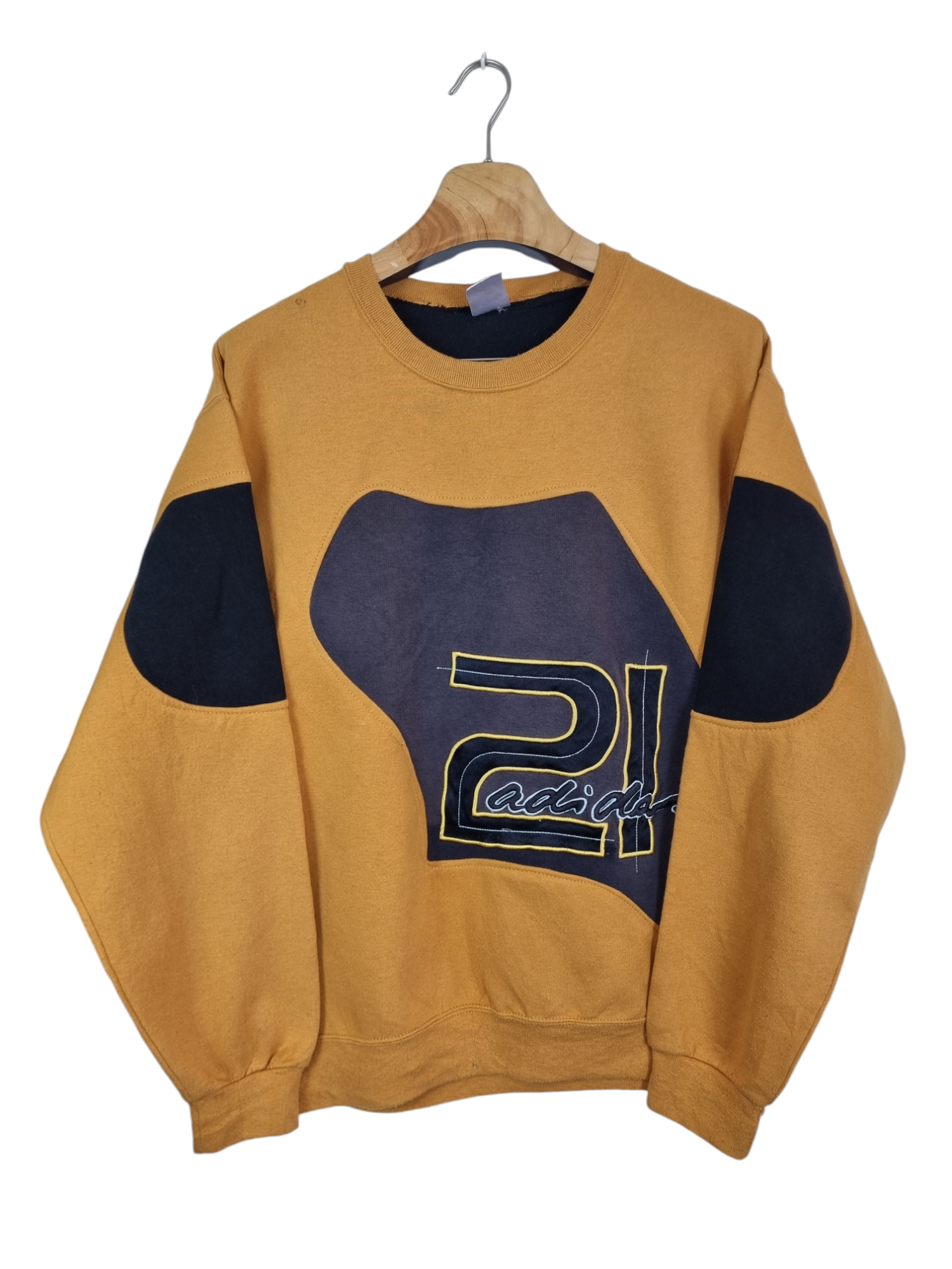 Adidas sweater geel shop