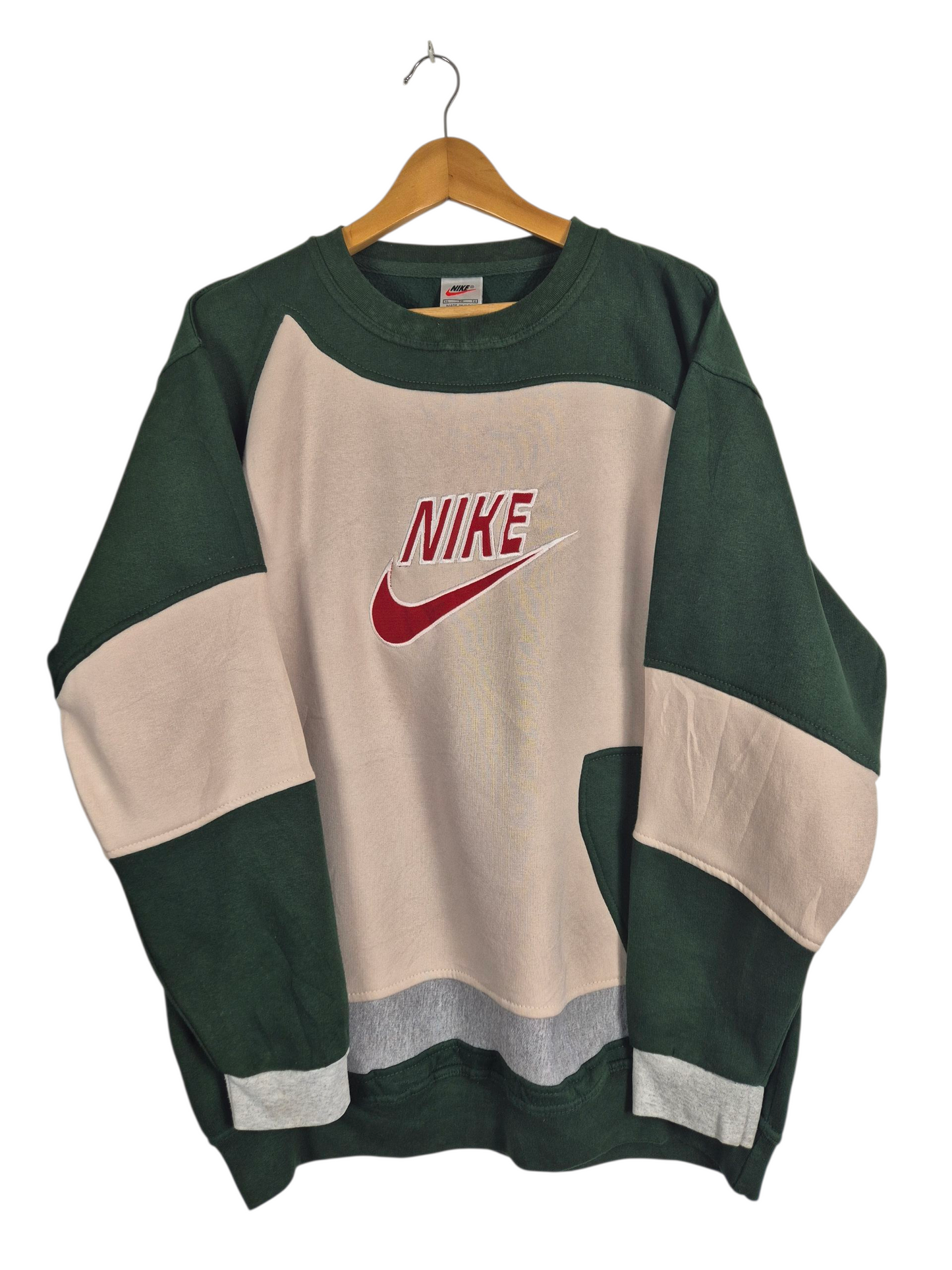 Nike 90s logo sweater maat XL