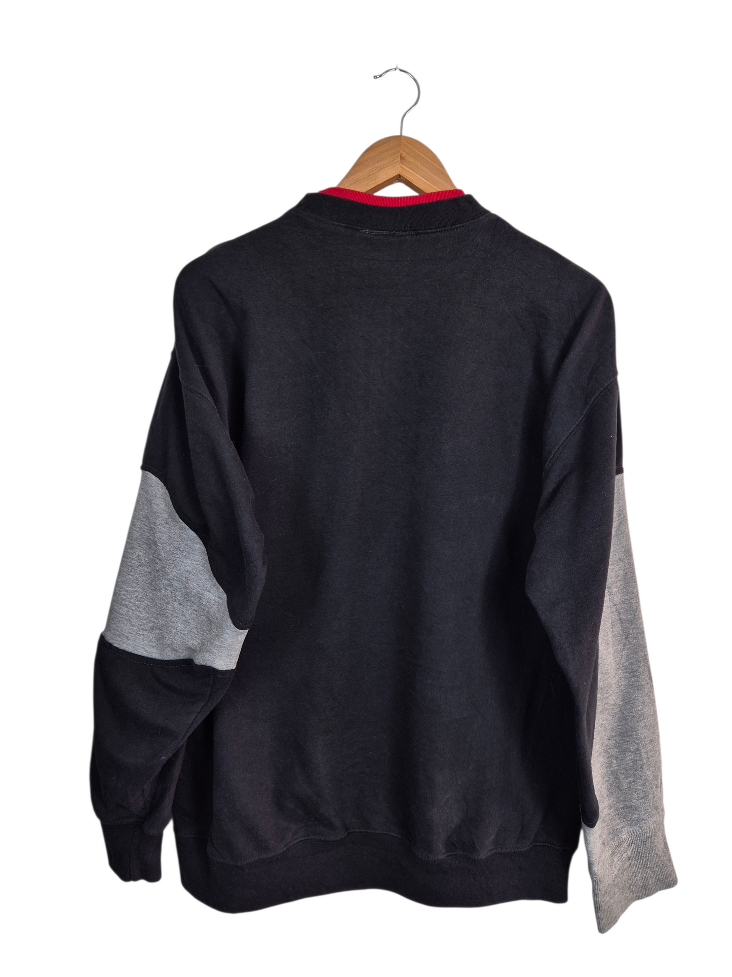 Dickies spell out double collar sweater maat L