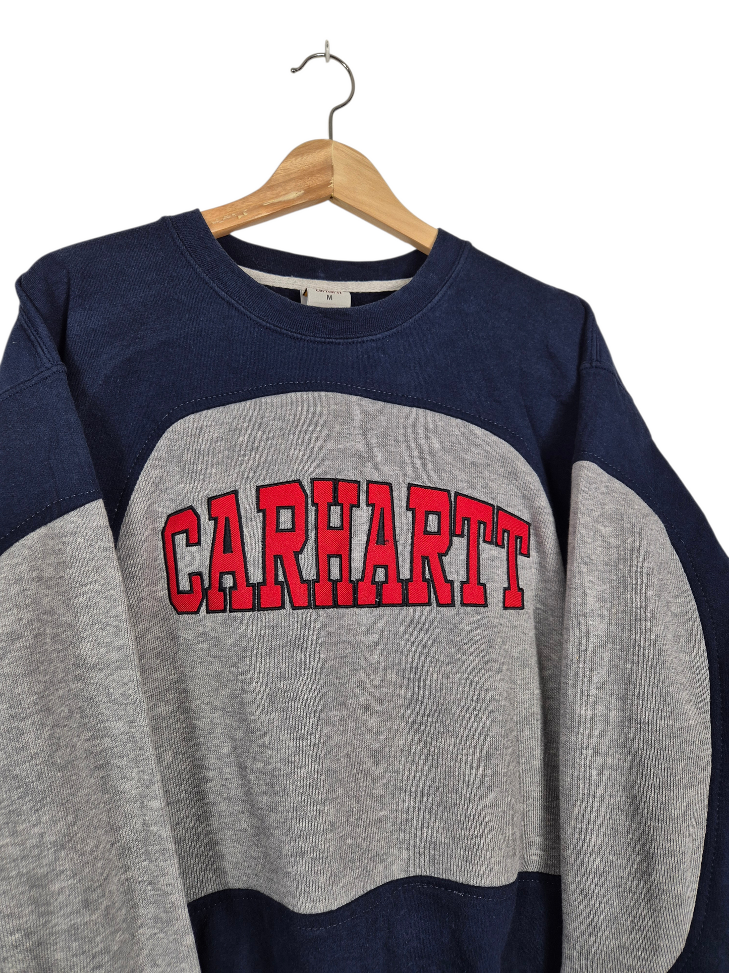 Carhartt spell out sweater maat S