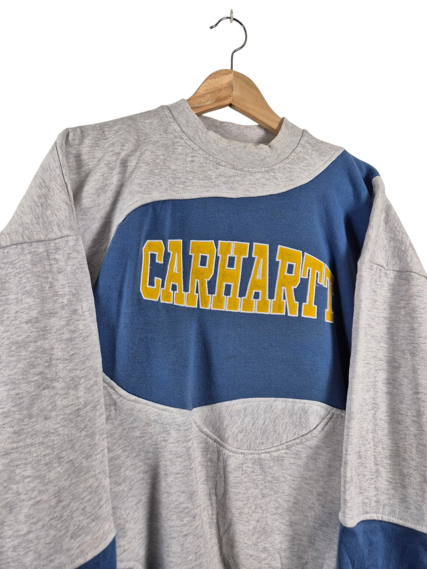 Carhartt spell out sweater maat L