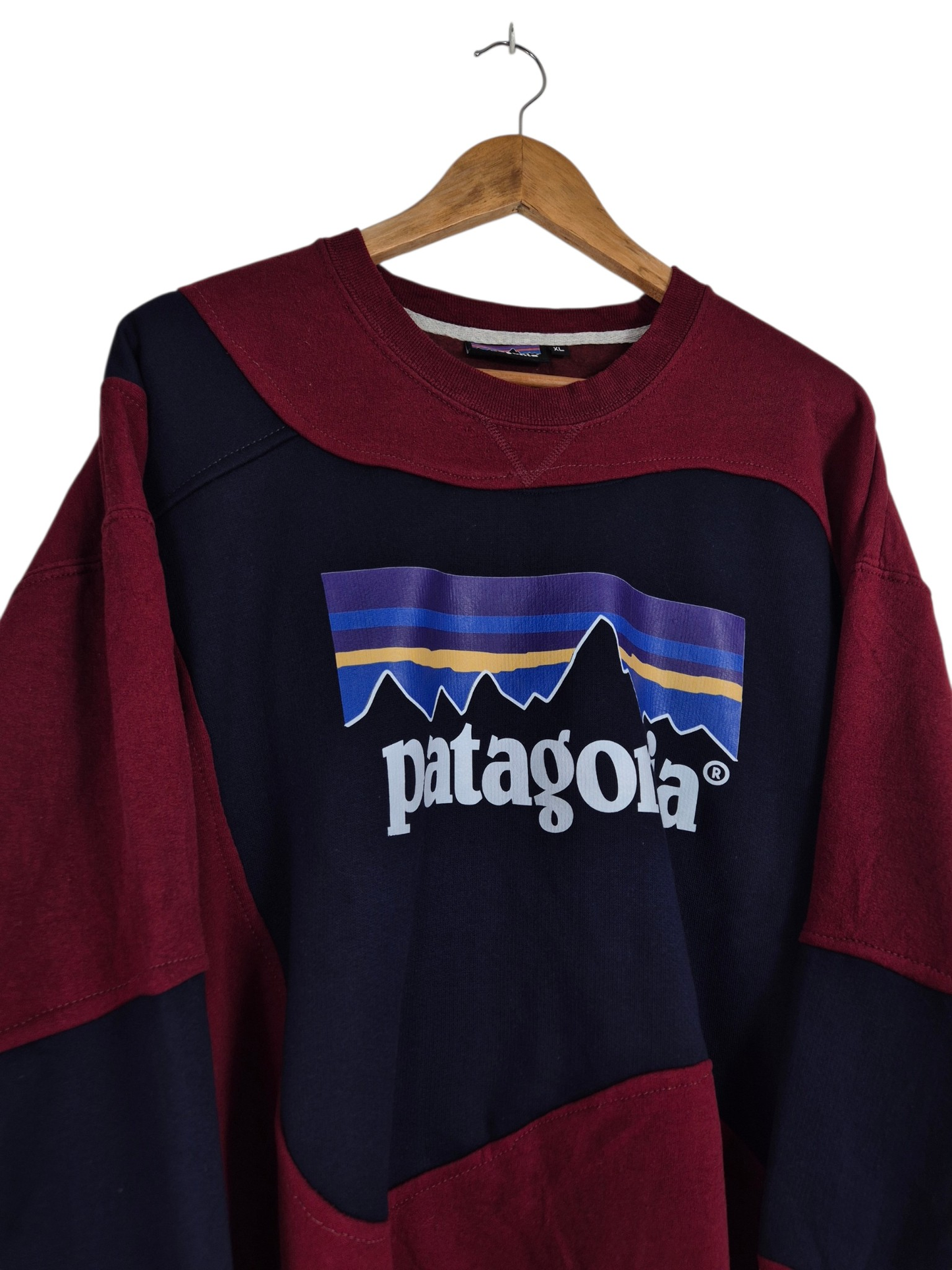 Patagonia logo sweater Xl rood heren