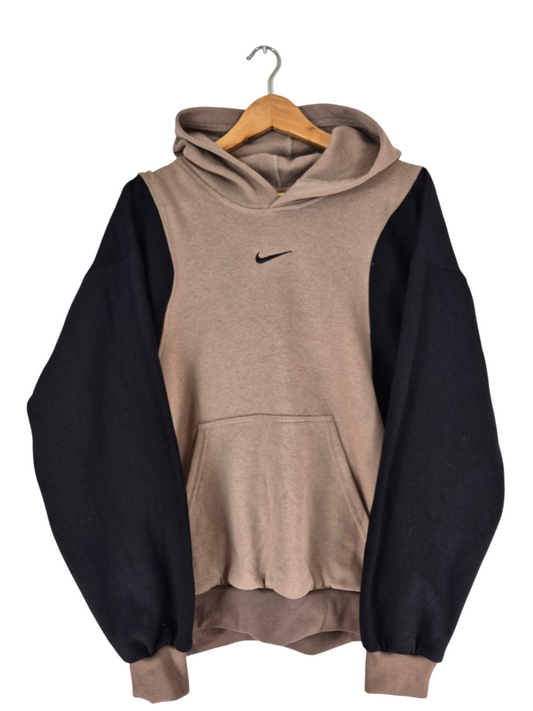 Nike Center Swoosh Rework Hoodie Heren | Bruin | Maat L