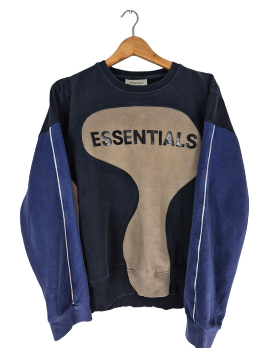 Adidas Essentials Rework Sweater Dames | Blauw | Maat XS
