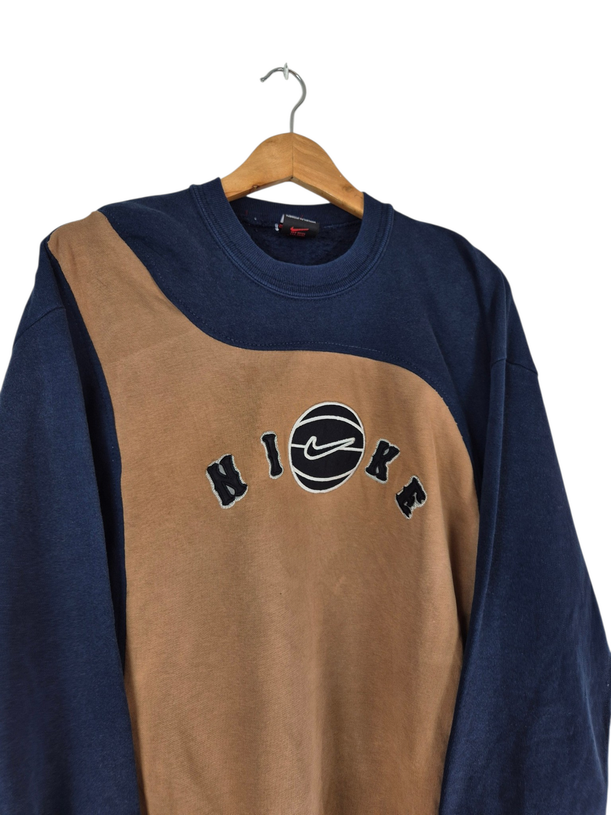 Nike Rework Sweater Heren | Blauw | Maat L