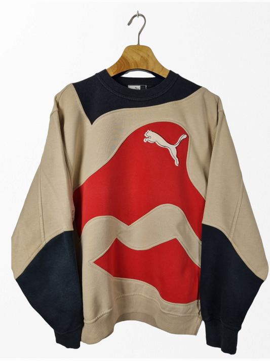 Pull Puma retravaillé taille M