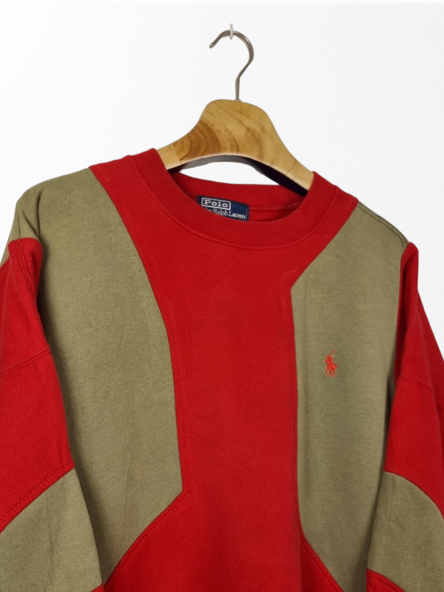 Ralph Lauren chest logo sweater maat XL