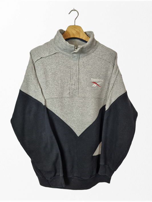 Reebok quarter zip sweater maat M