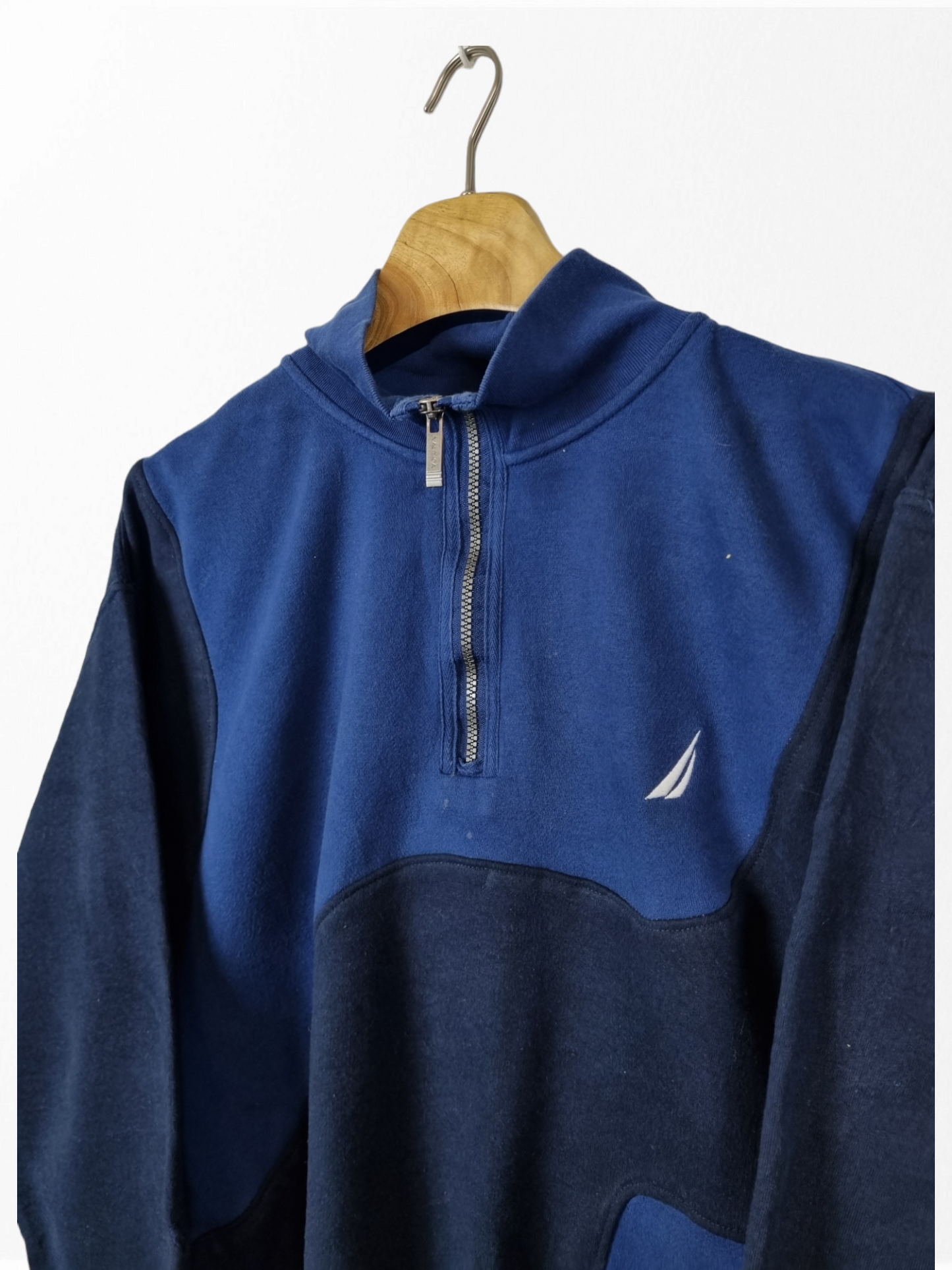 Nautica quarter zip sweater maat M