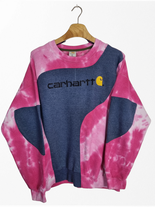 Carhartt tie dye sweater maat M/L