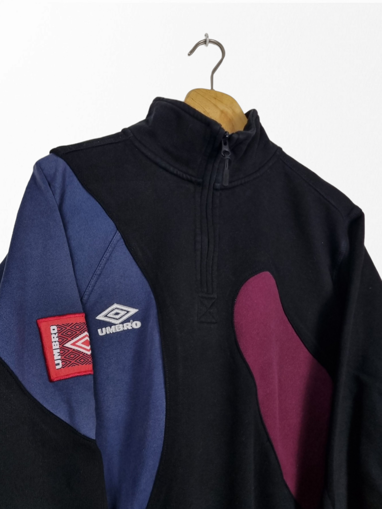 Umbro quarter zip sweater maat M