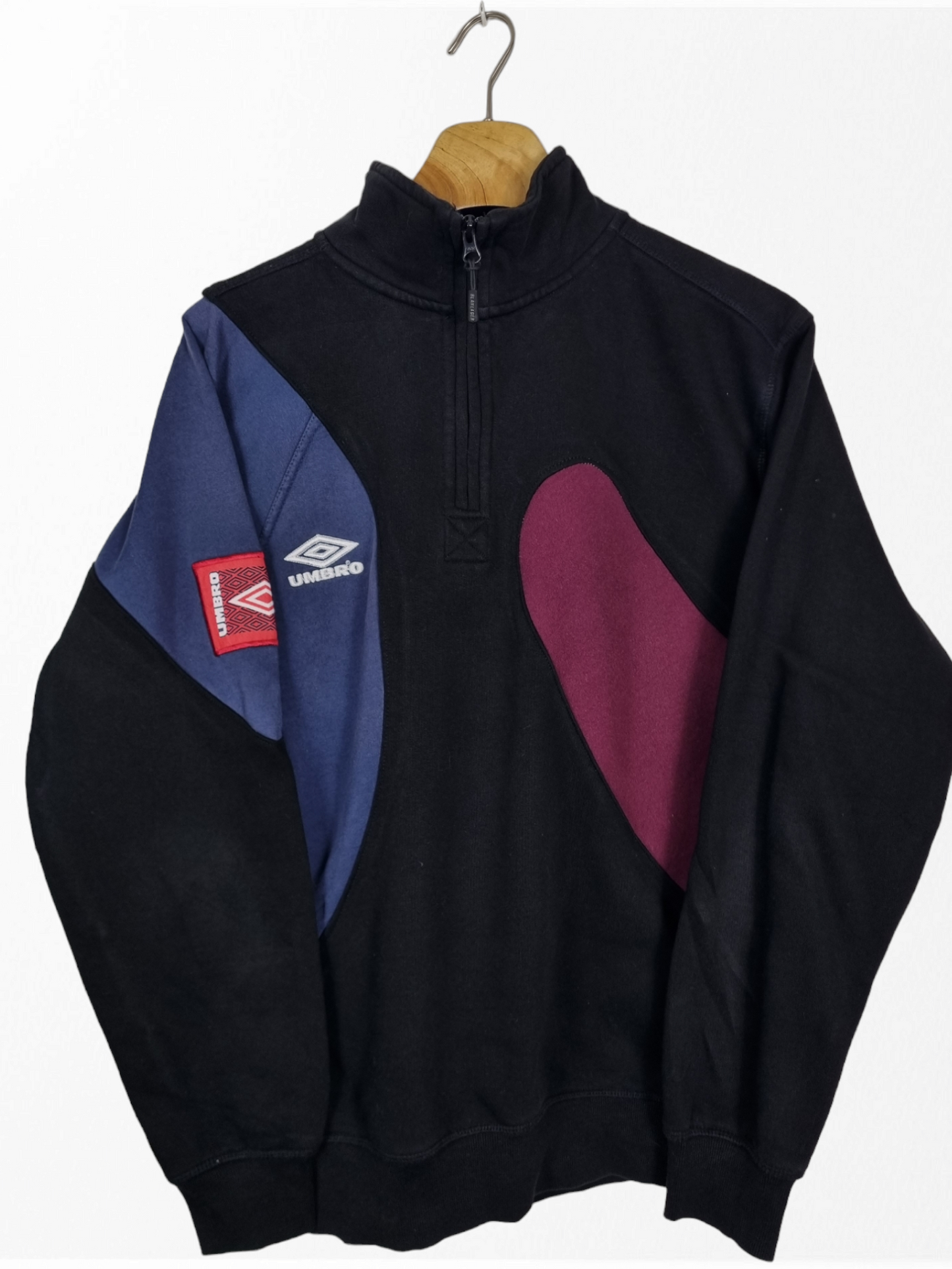 Umbro quarter zip sweater maat M