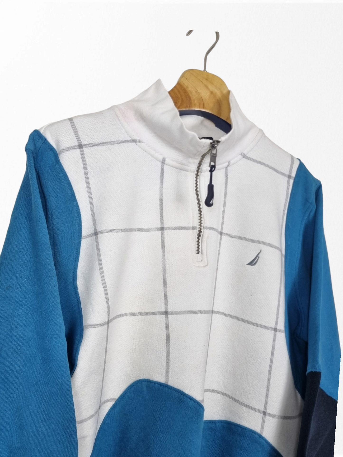 Nautica quarter zip sweater maat M