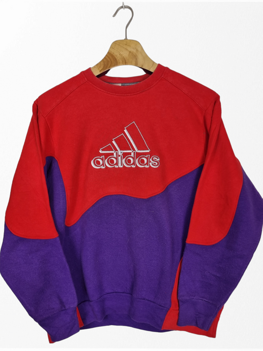 Adidas front logo sweater maat M