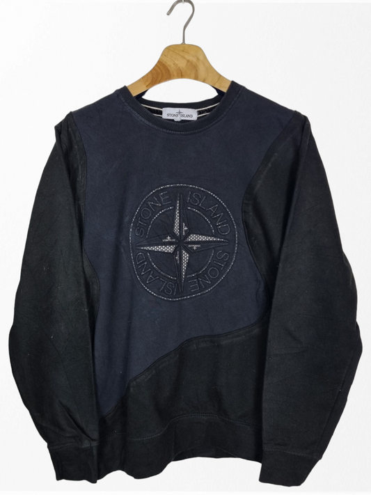 Stone Island logo sweater maat S