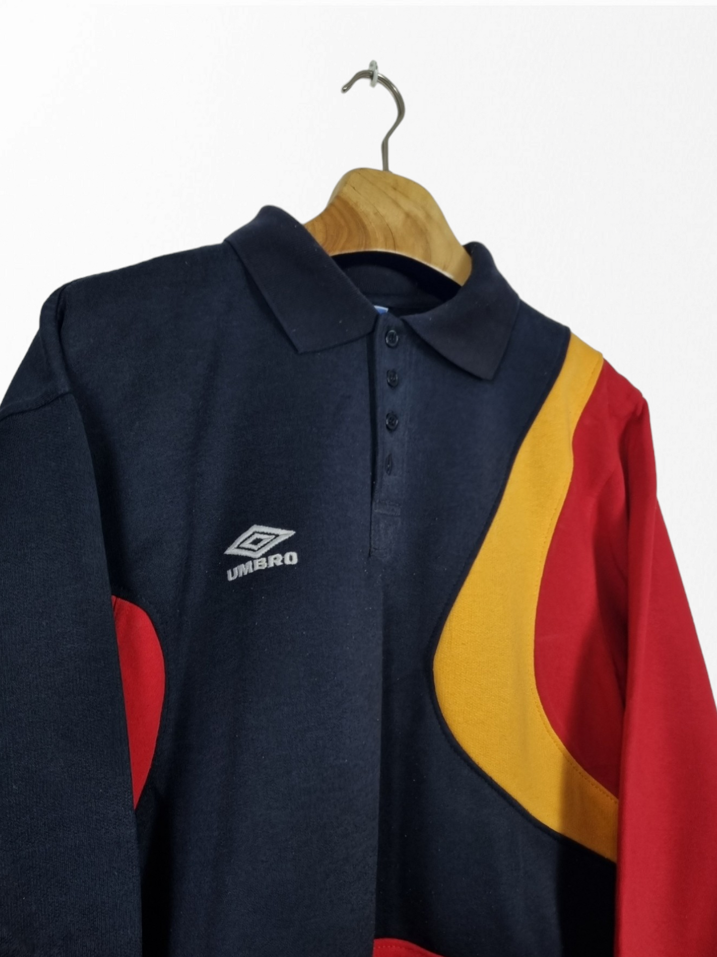 Umbro sweater met polokraag maat M