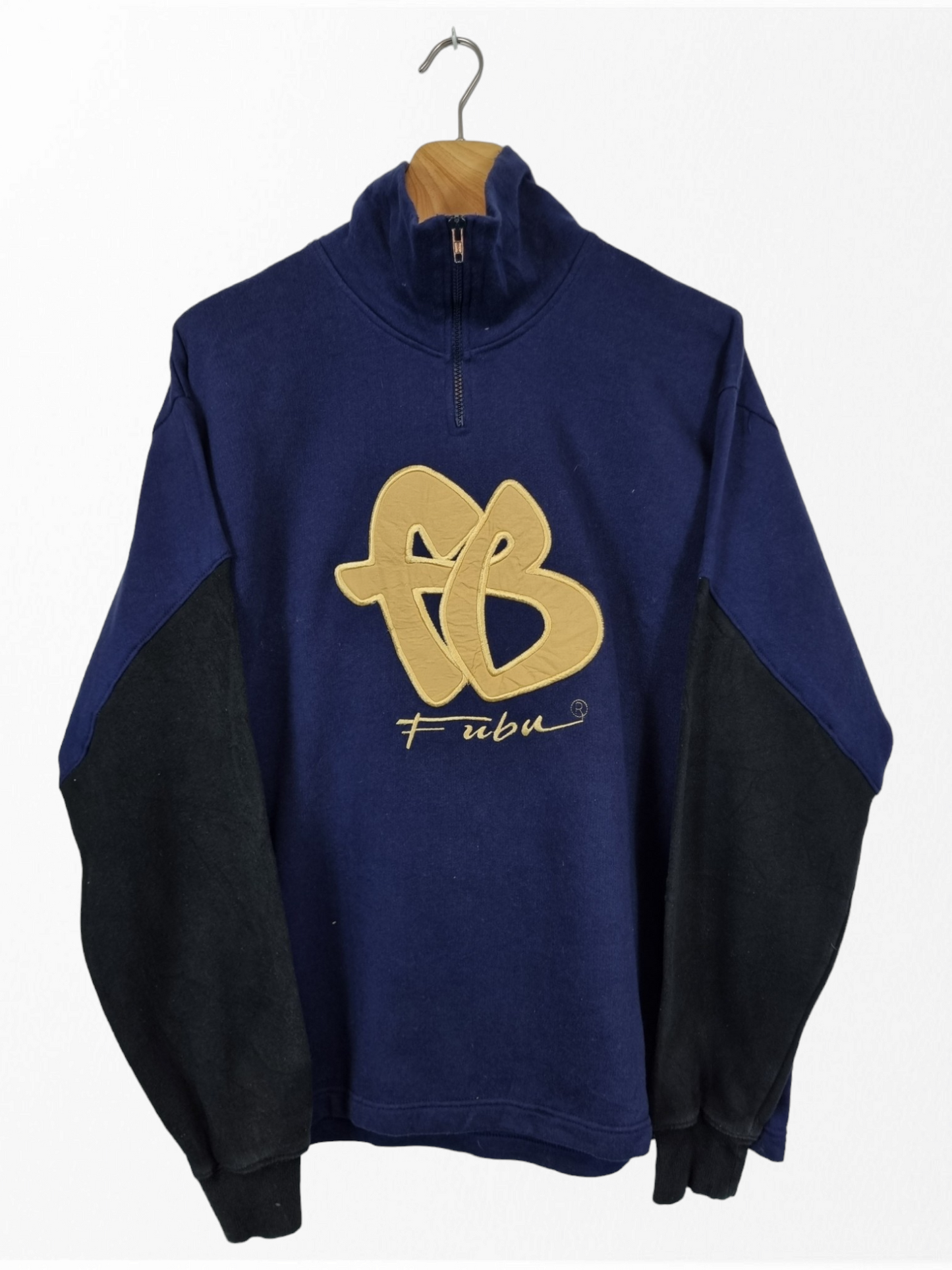 Fubu quarter zip sweater maat L