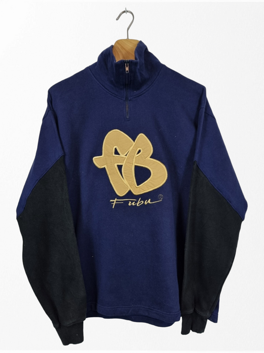 Fubu quarter zip sweater maat L