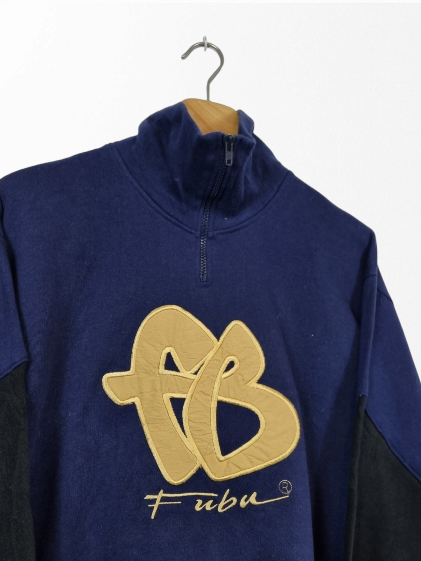 Fubu quarter zip sweater maat L