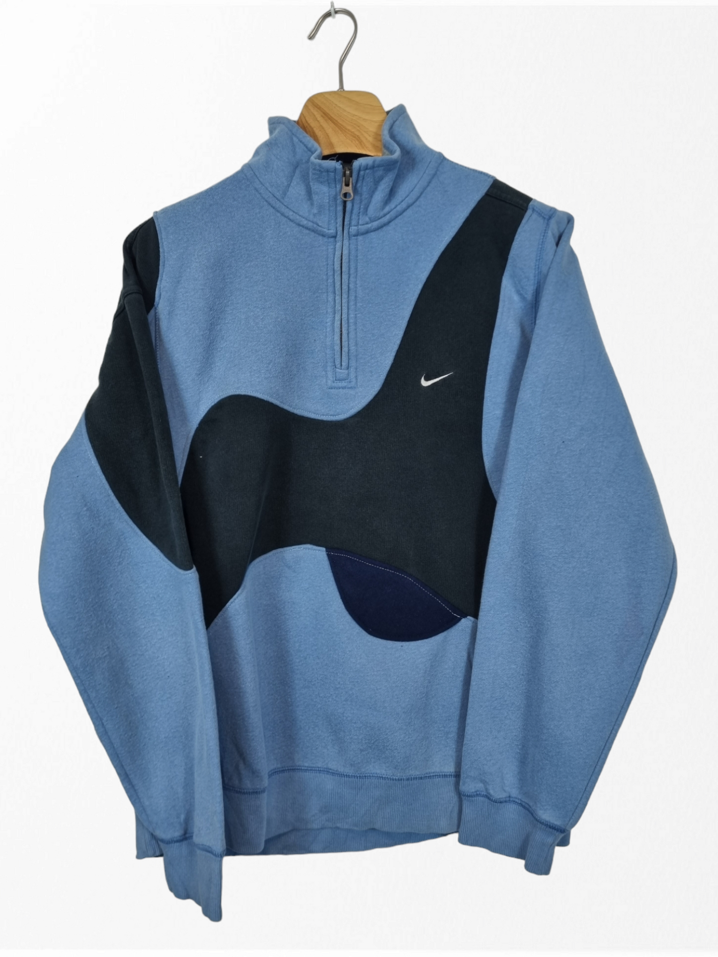 Nike quarter zip swoosh sweater maat M