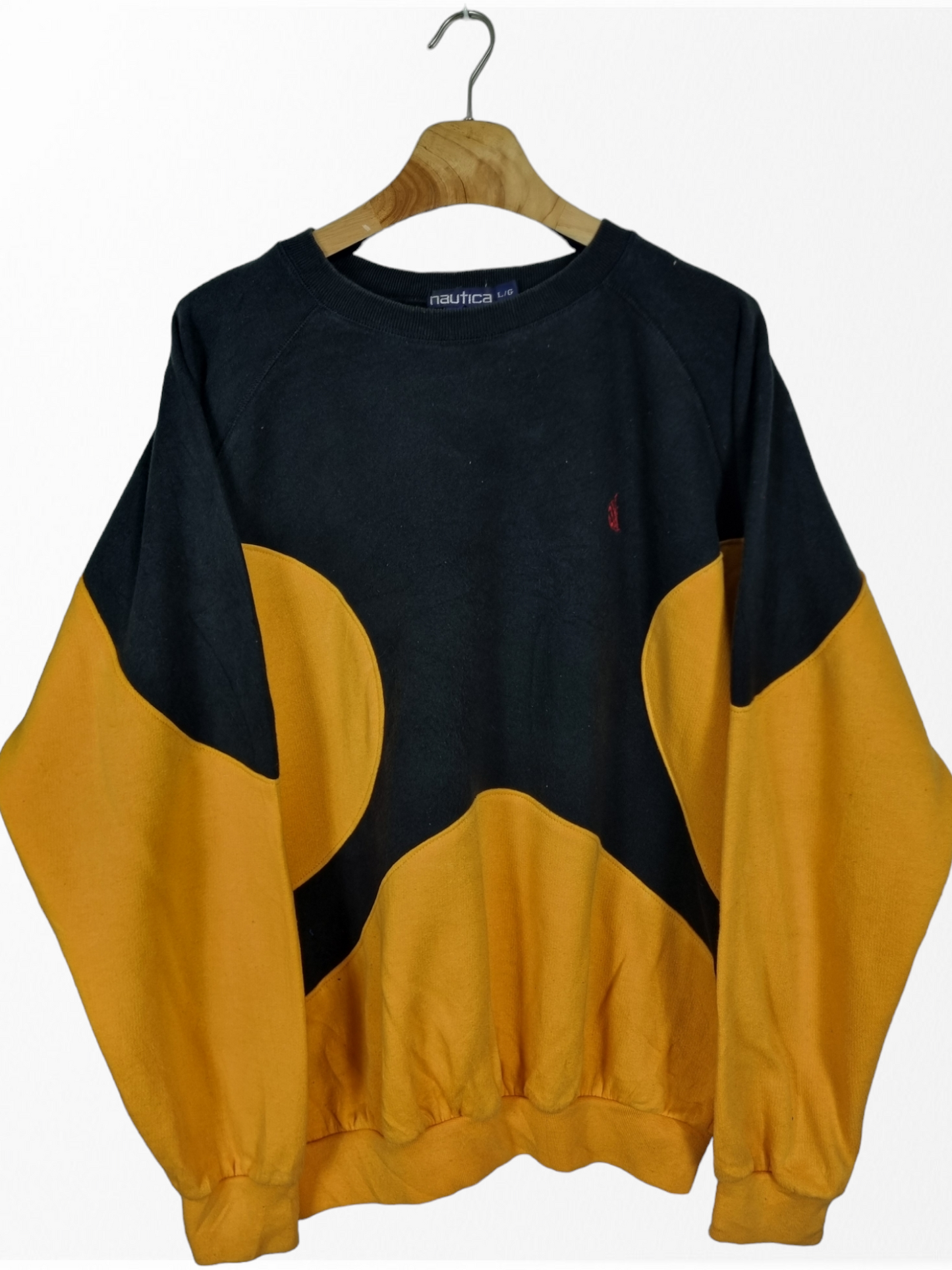 Nautica chest logo sweater maat L