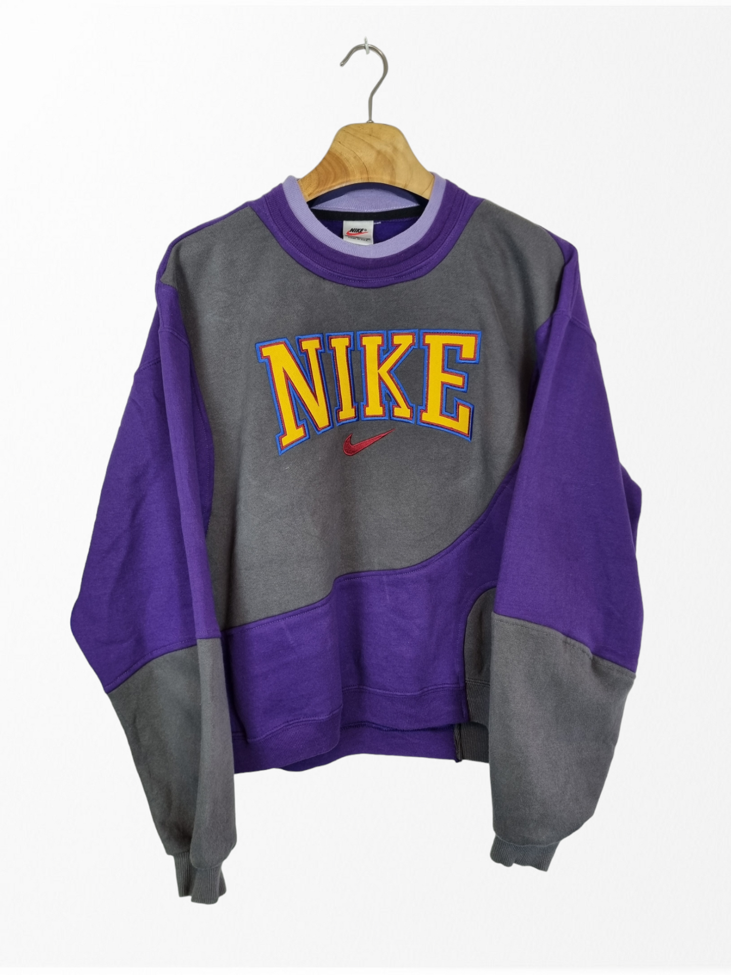 Nike double collar sweater maat M