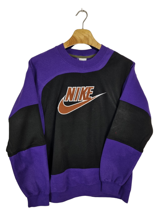 Nike 90s Swoosh logo sweater maat S