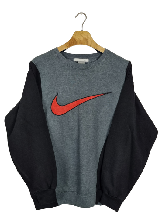 Nike big swoosh sweater maat M