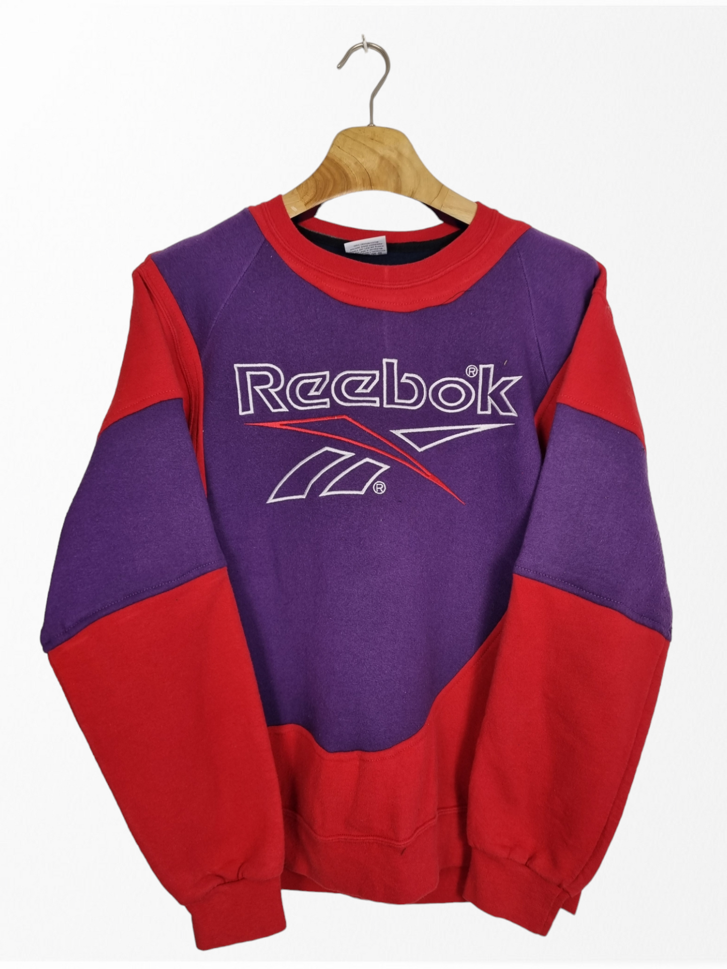 Reebok embroidered logo sweater maat S