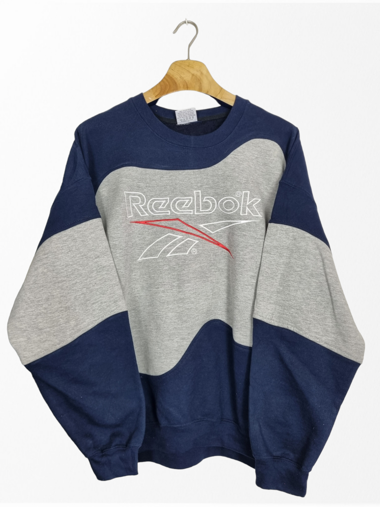 Reebok logo sweater maat L