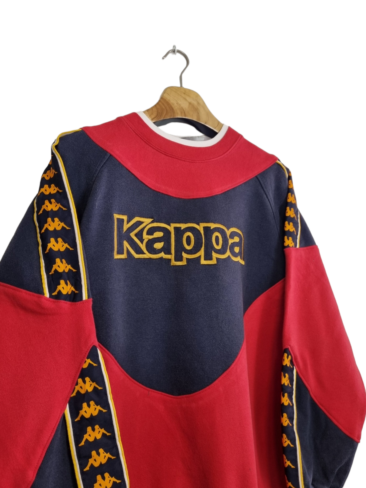 Kappa sleeve logo sweater maat M