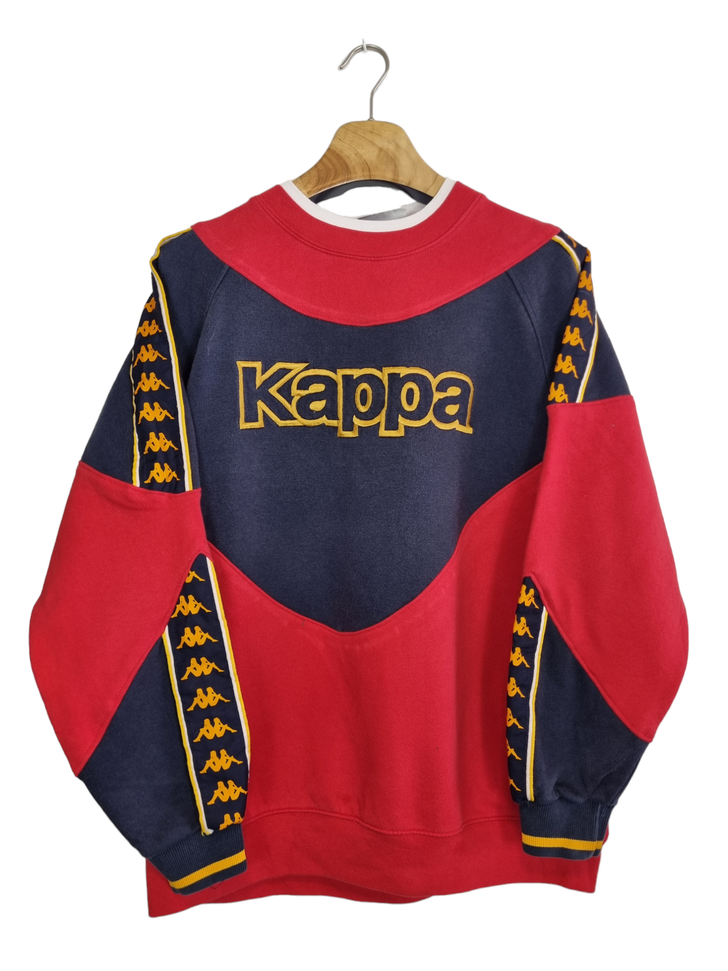 Kappa sleeve logo sweater maat M