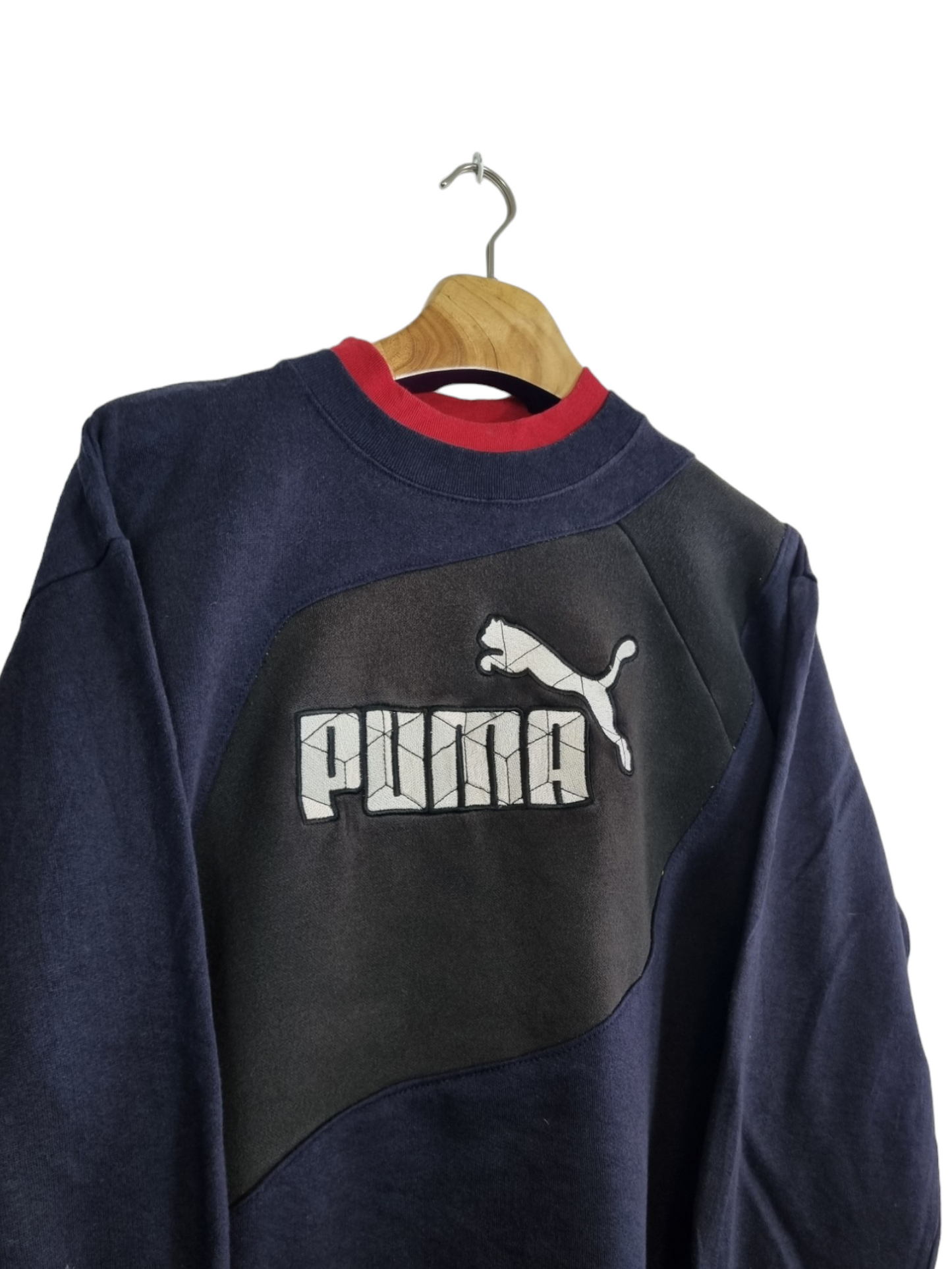 Puma double collar sweater maat S