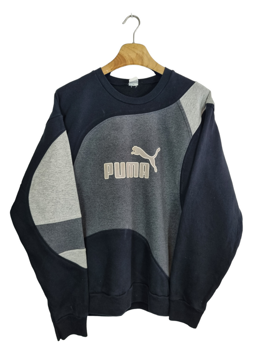 Puma 90s logo sweater maat M