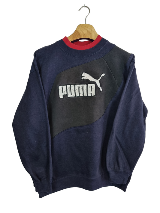 Puma double collar sweater maat S