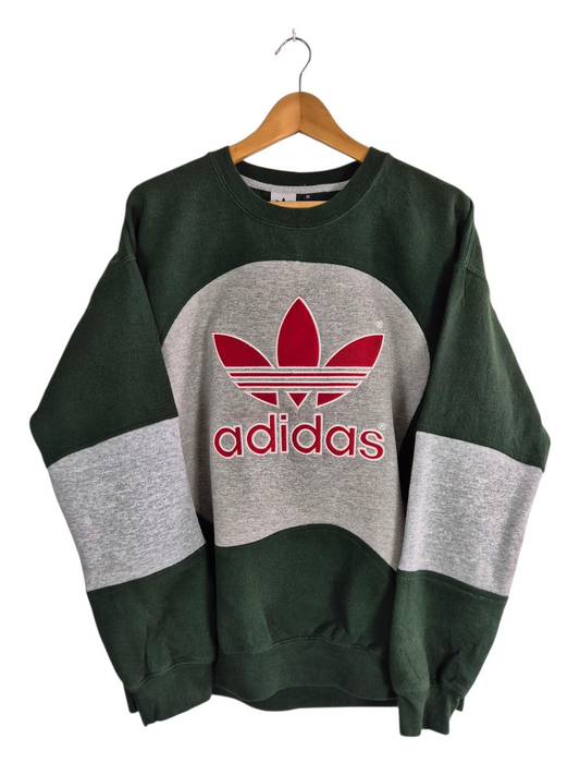 Adidas logo sweater maat M