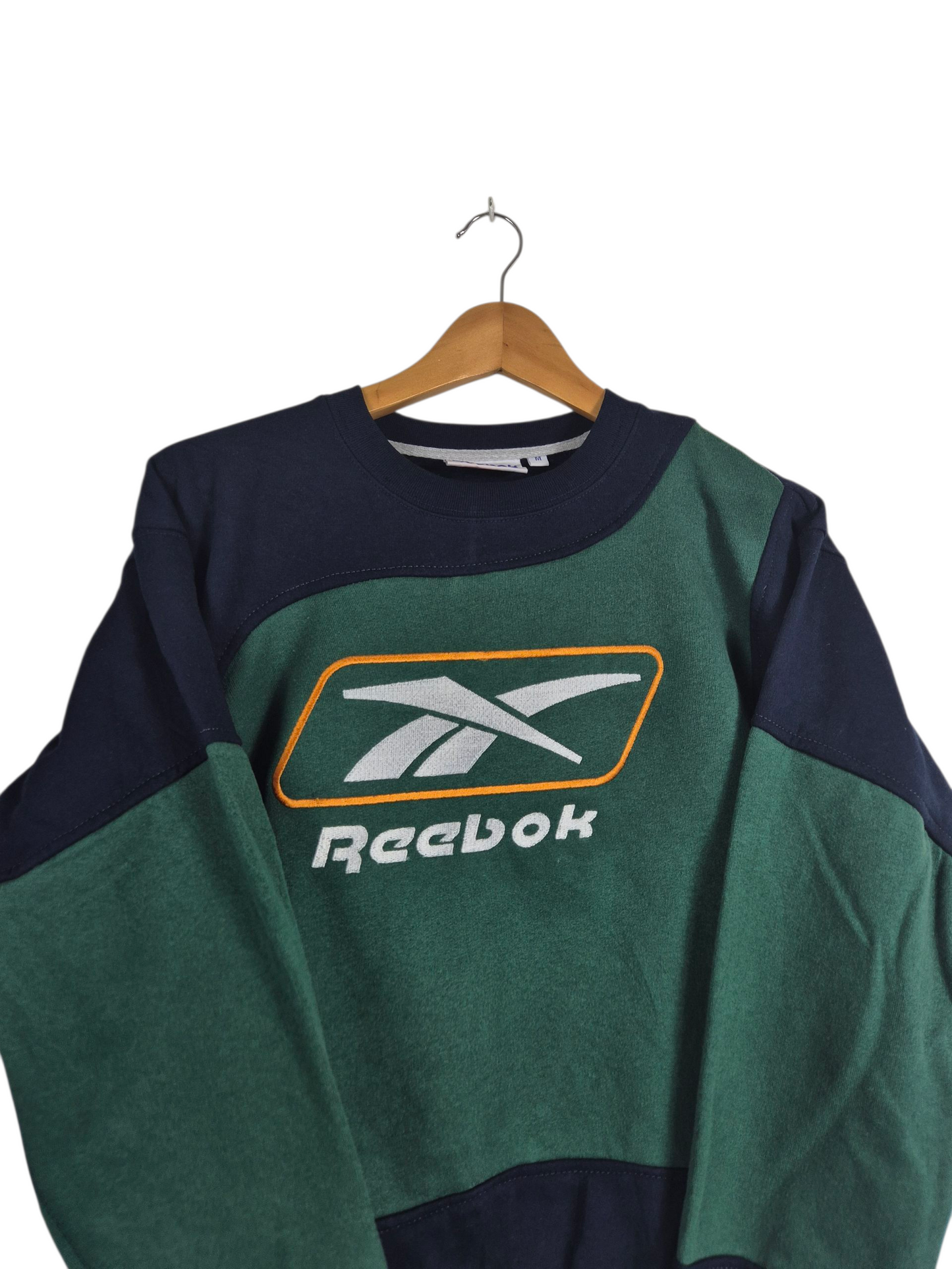 Reebok front logo sweater maat S
