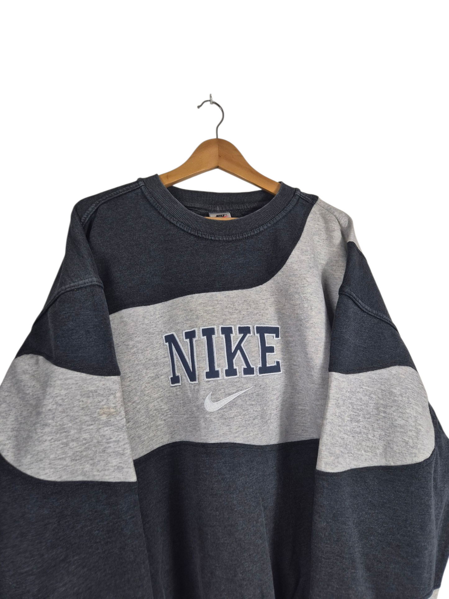 Nike 90s spell out sweater maat XXL