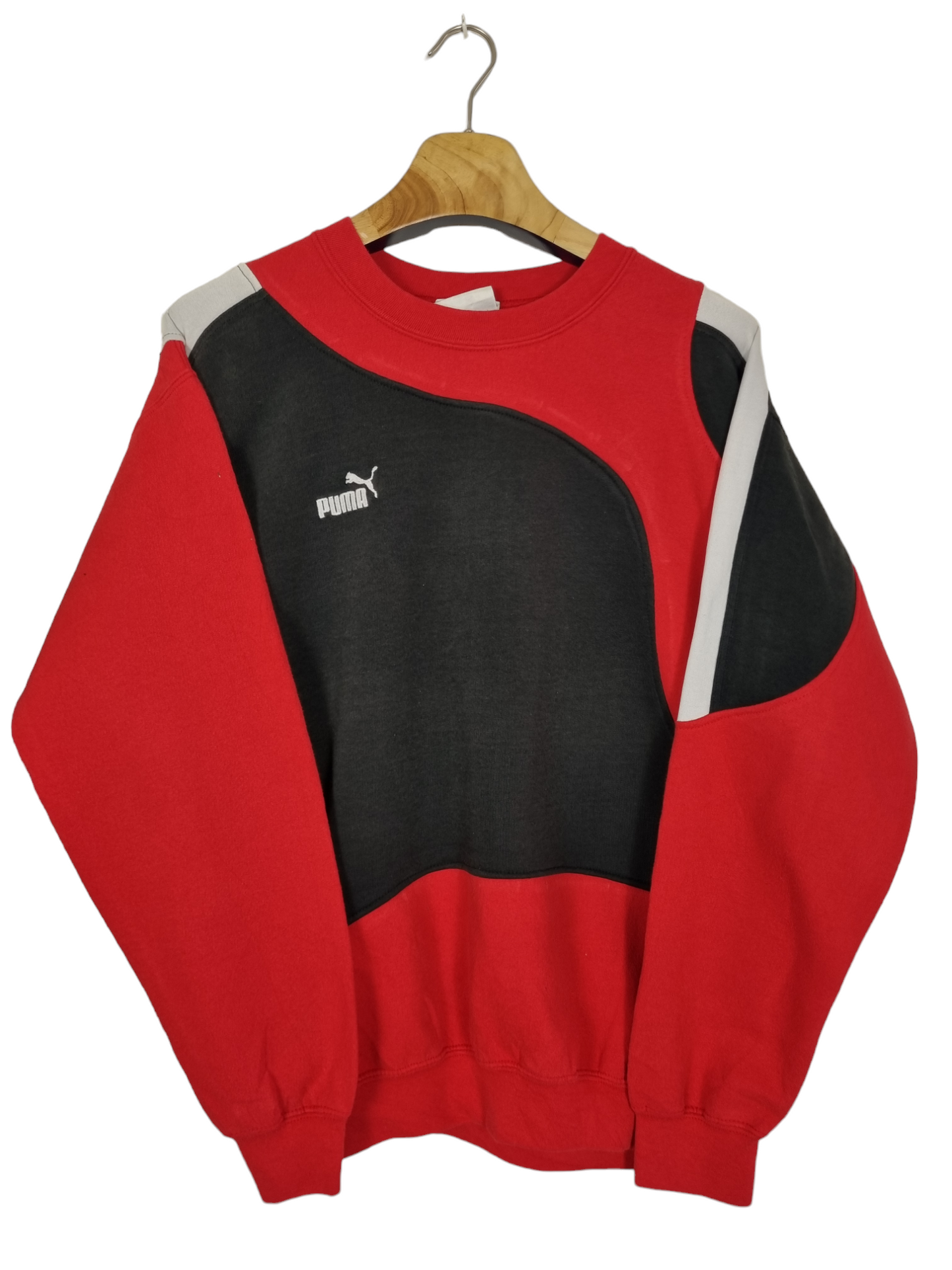 Puma 90s chest logo sweater maat M