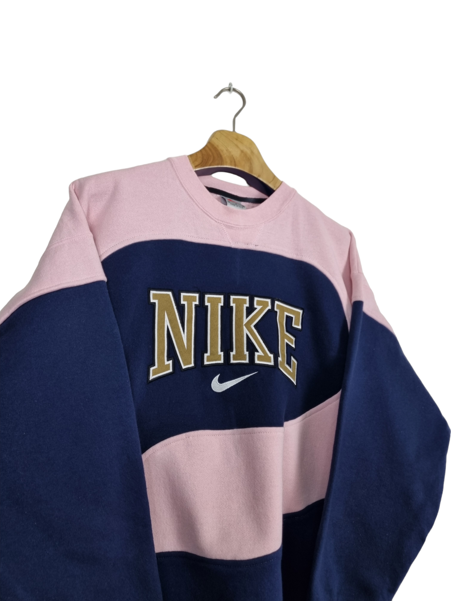 Nike 90s spell out sweater maat M