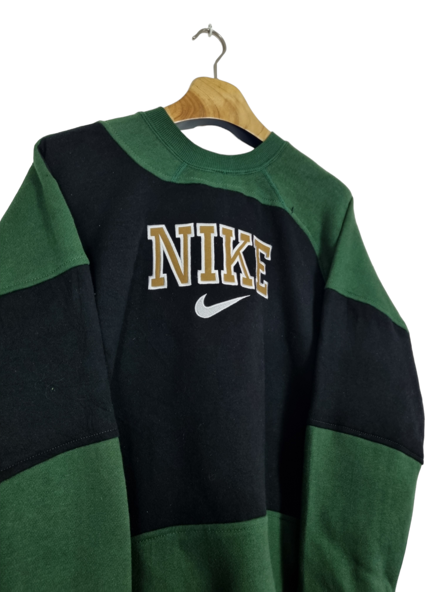 Nike 90s spell out sweater maat M