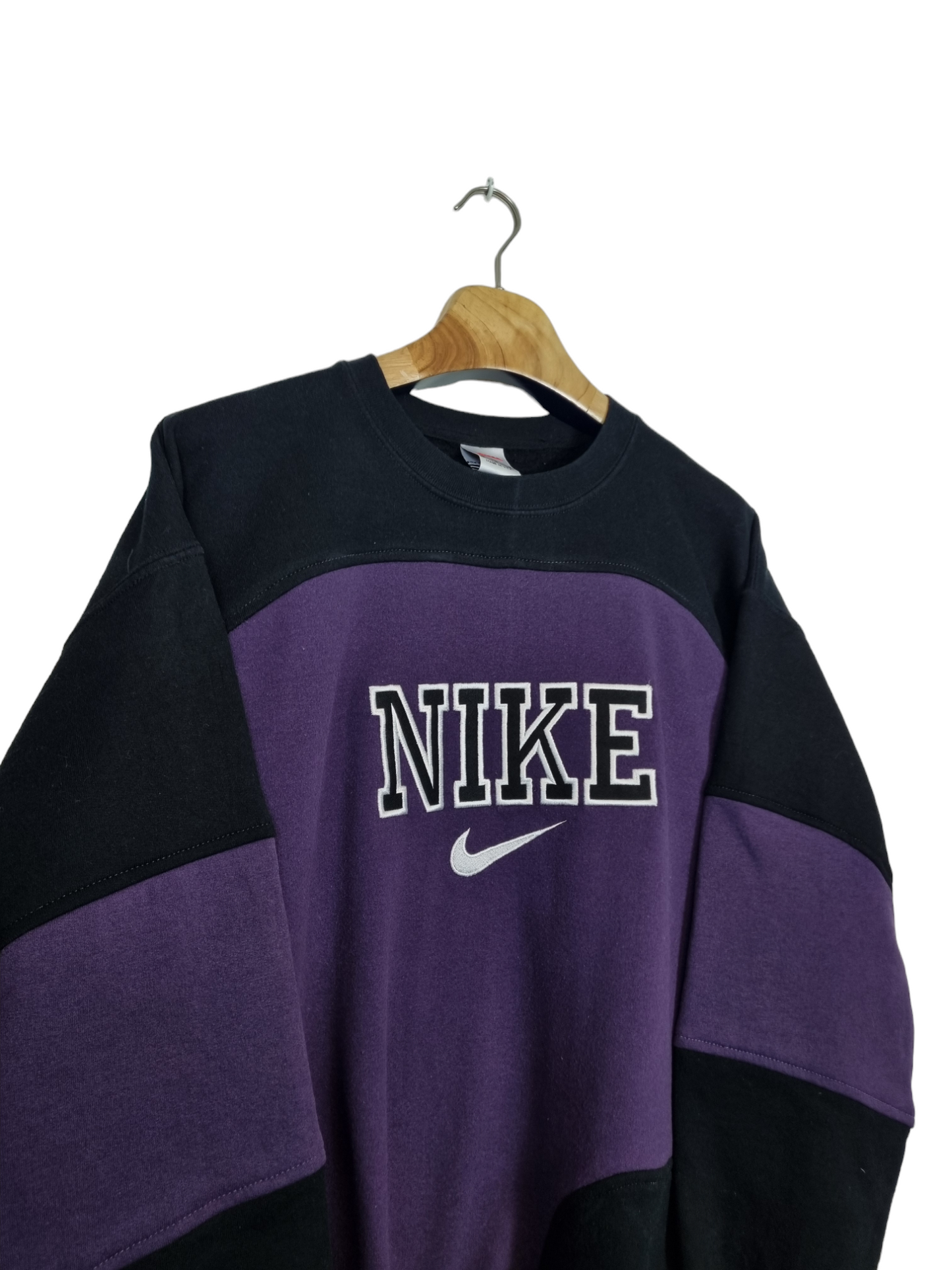 Nike 90s spell out sweater maat M