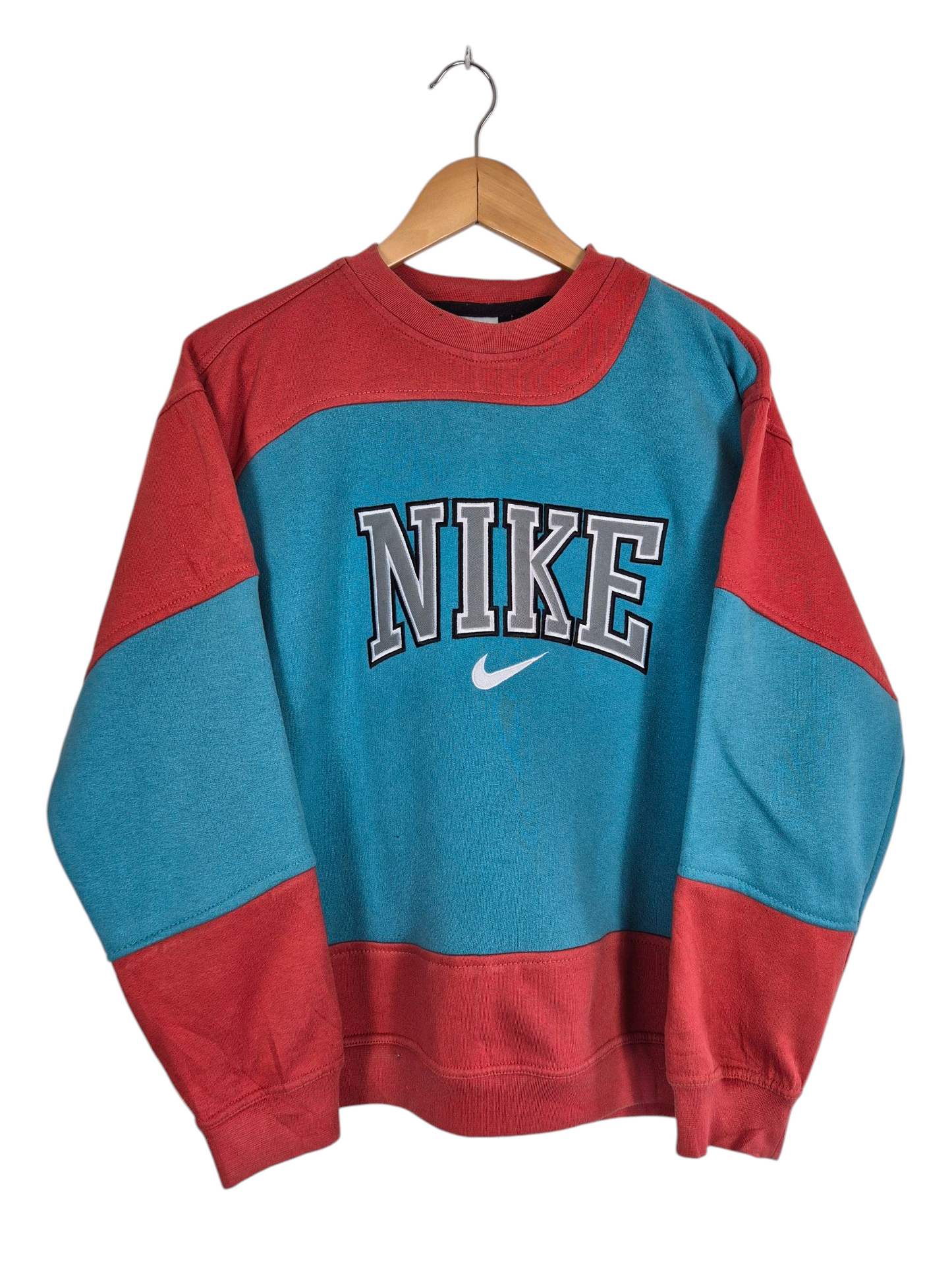 Nike spell out sweater maat S