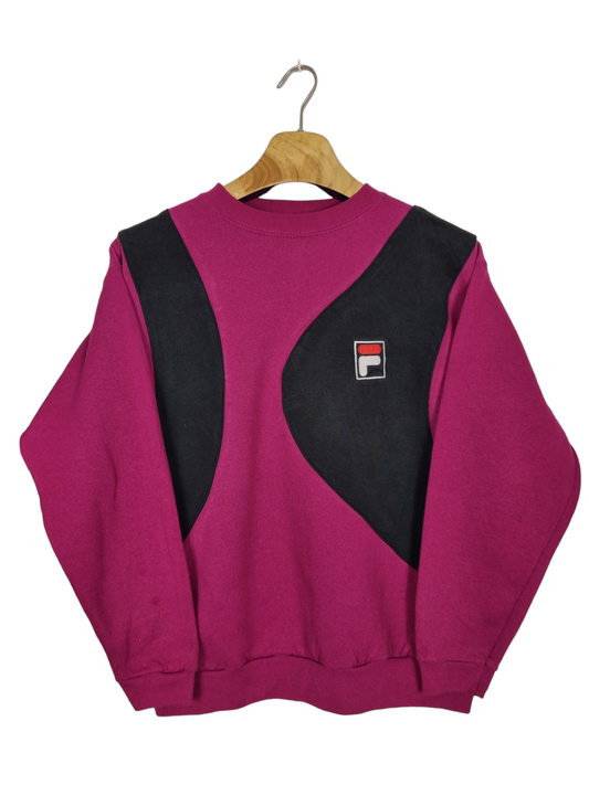 Fila chest logo sweater maat S