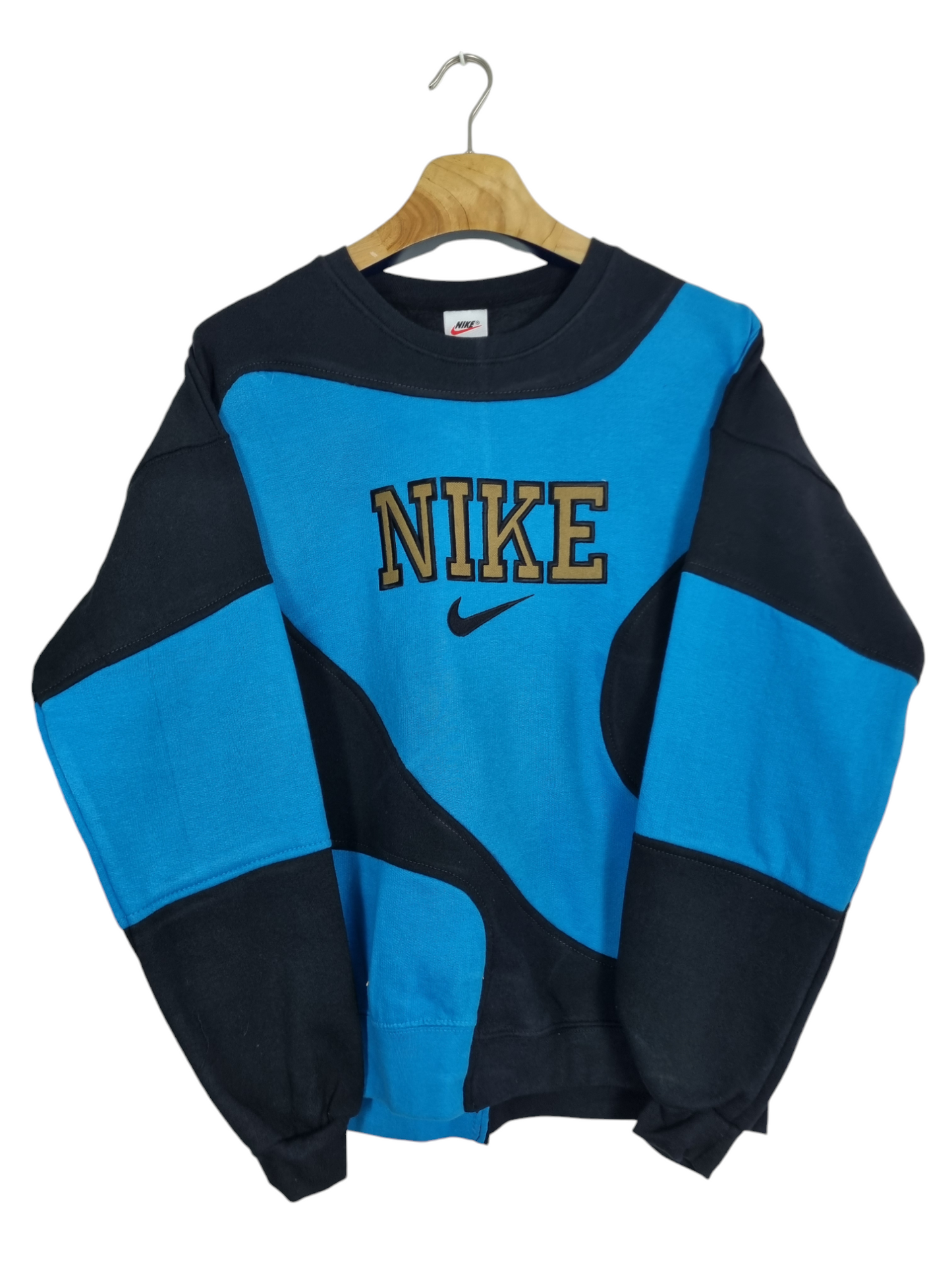 Nike 90s spell out sweater maat M