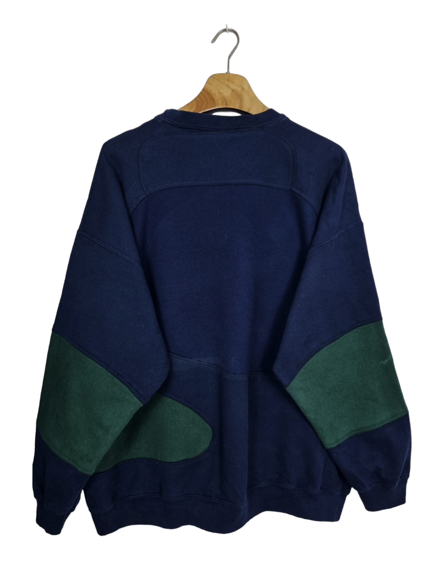 Nike 90s spell out sweater maat L