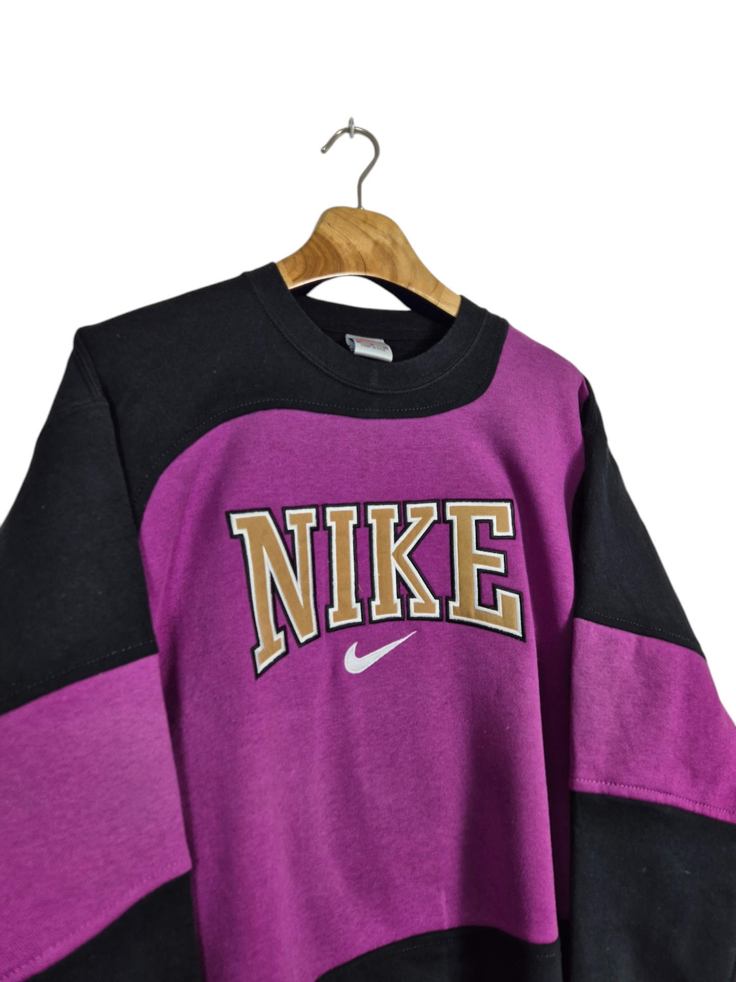 Nike 90s spell out sweater maat M