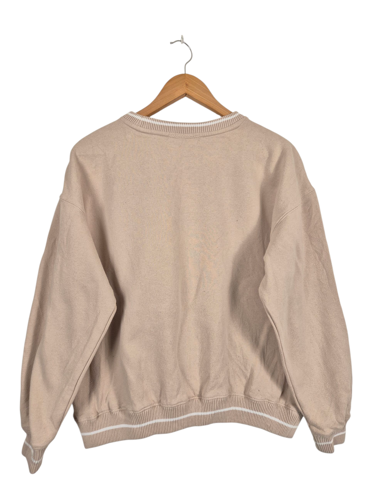 Vintage Nike spell out sweater maat M