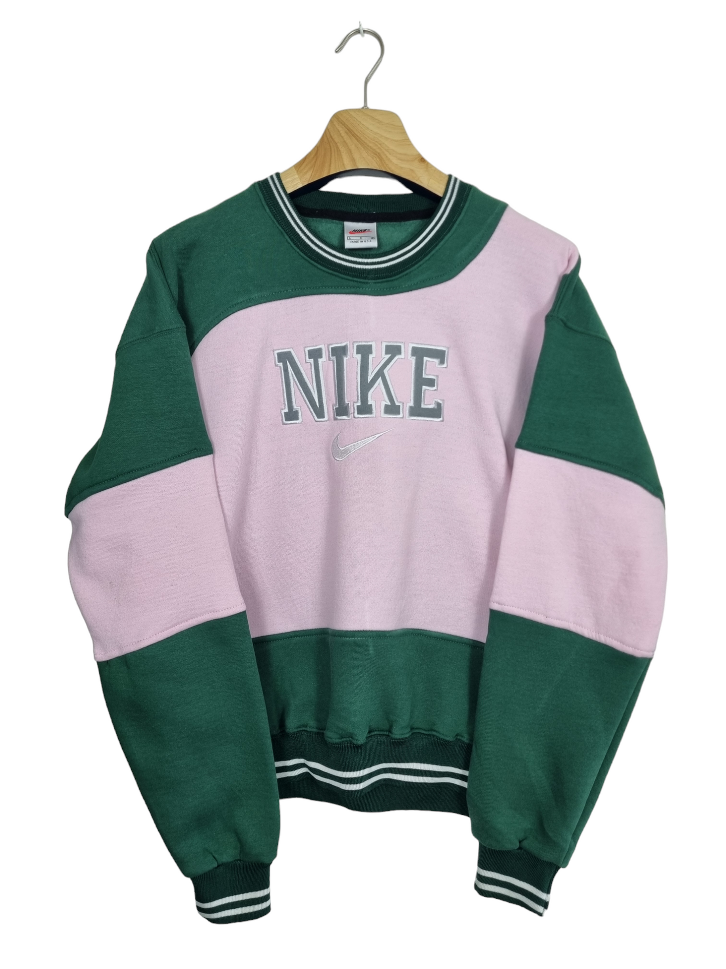 Nike 90s spell out sweater maat S