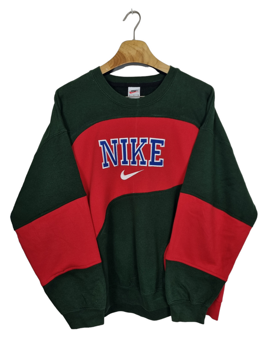 Nike 90s spell out sweater maat M